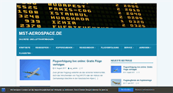 Desktop Screenshot of mst-aerospace.de