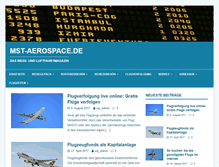 Tablet Screenshot of mst-aerospace.de